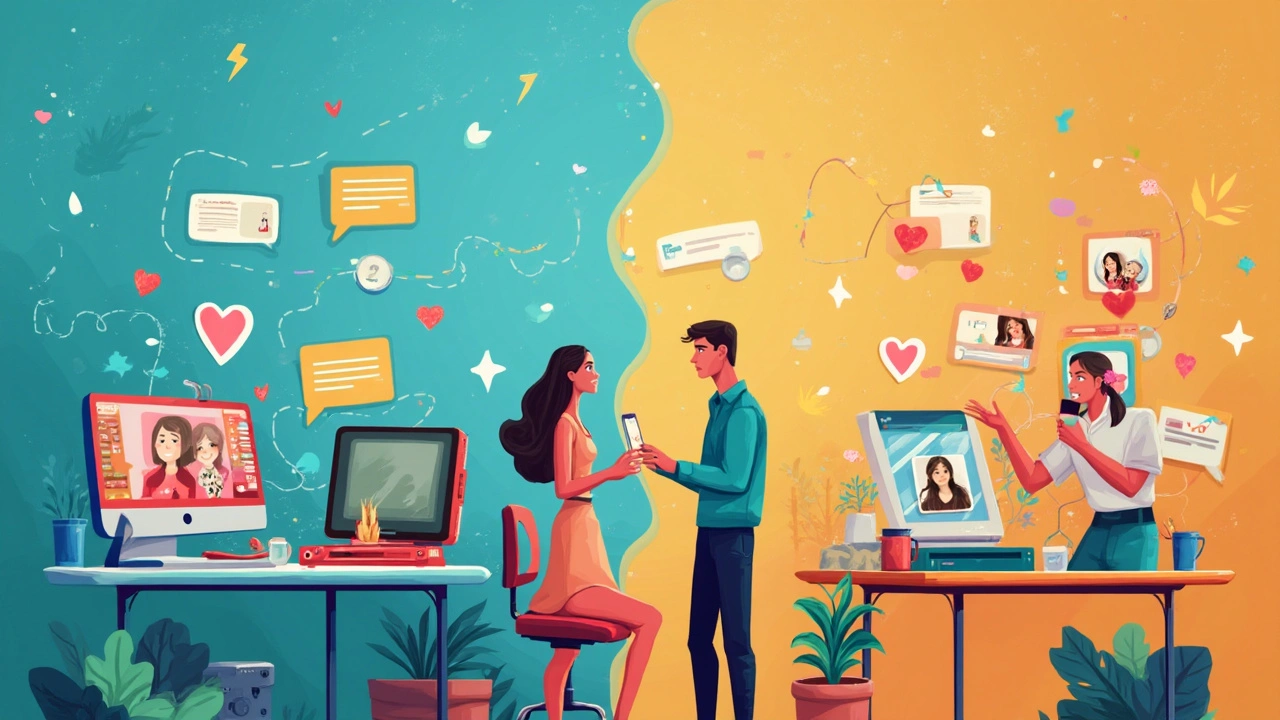 Online Dating: Van Chatrooms tot Sexy Swipen