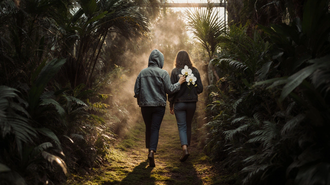 Eerste date ideeën voor tuinliefhebbers: wandelingen door botanische tuinen